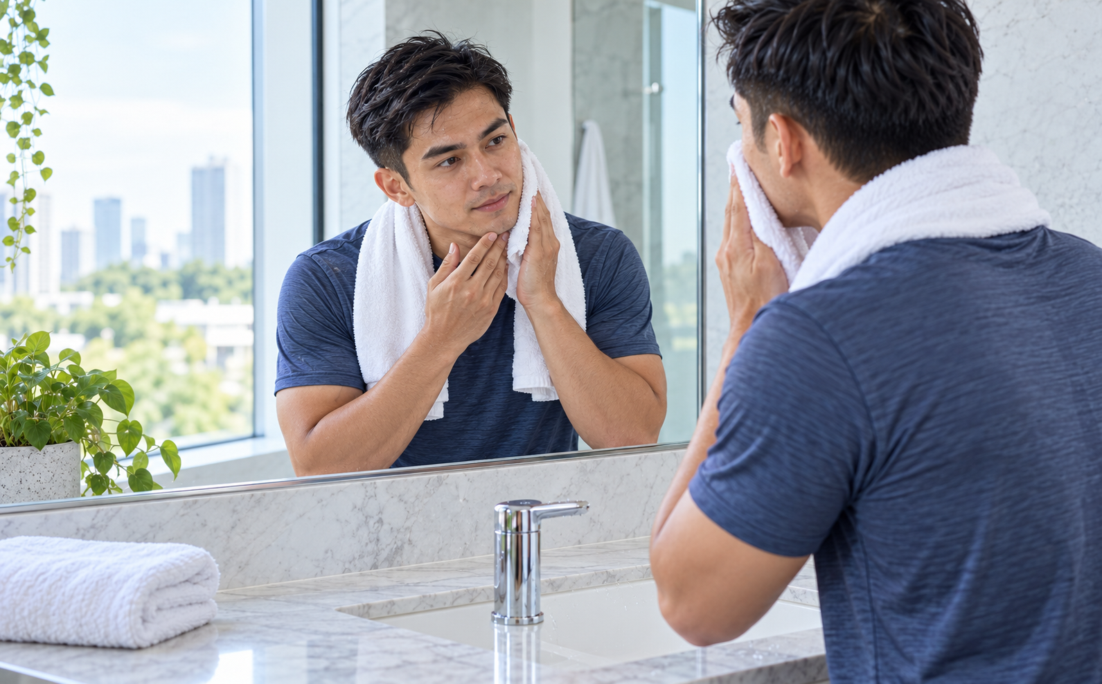 Jangan Lupakan! Ini Skincare Routine Pria agar Kulit Tetap Bersih meski Hobi Berolahraga